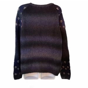 BARBOUR ombre wool sweater